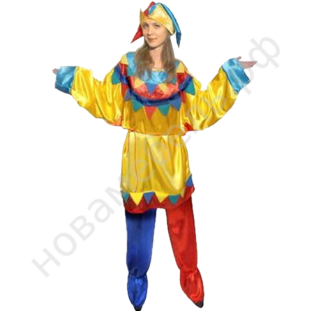 Костюм "Скоморох", размер 48-52
